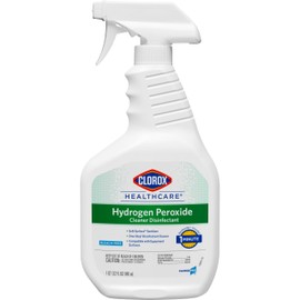 Clorox Healthcare Hydrogen Peroxide Cleaner Disinfectant, Bleach Free, 32 Fluid Ounces (Package May Vary)