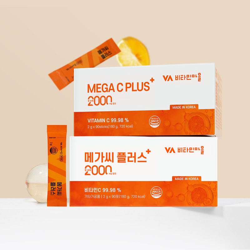 Vitamin Village [6 month supply] Vitamin Village Mega C Plus
