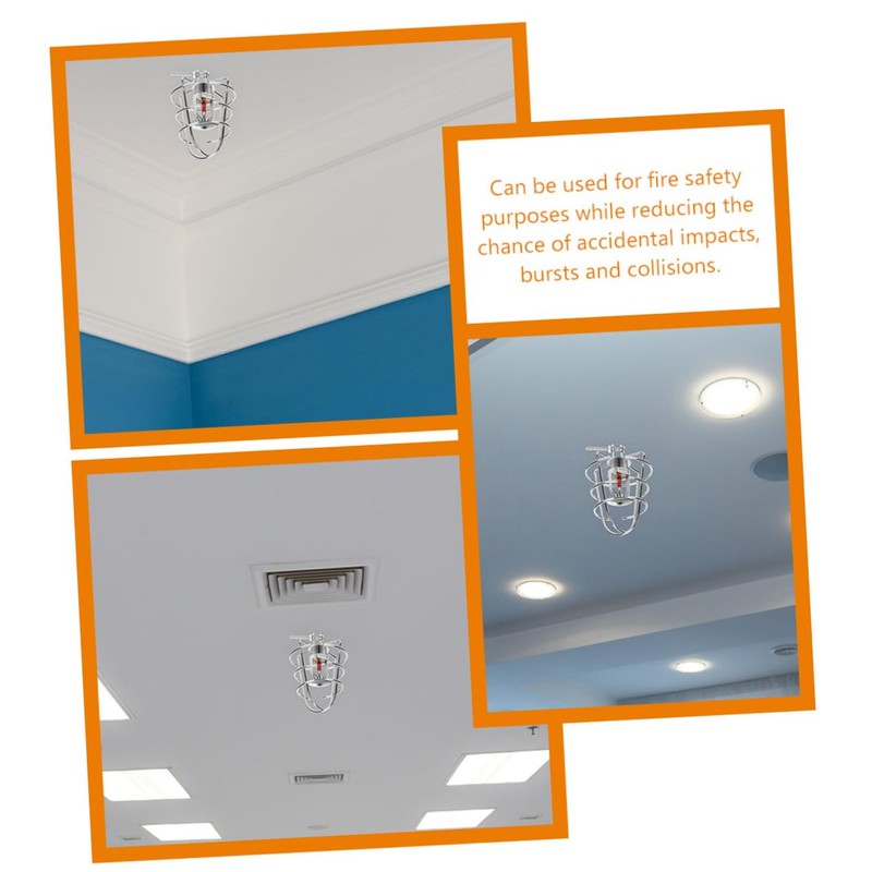 TOVINANNA Fire Sprinkler Head Protector Sprinkler Head Hose Protection Durable