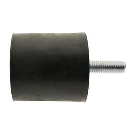 Metal Rubber Buffer Diameter 40 mm x Height 40 mm on One Side Male Thread M8 x 23 mm