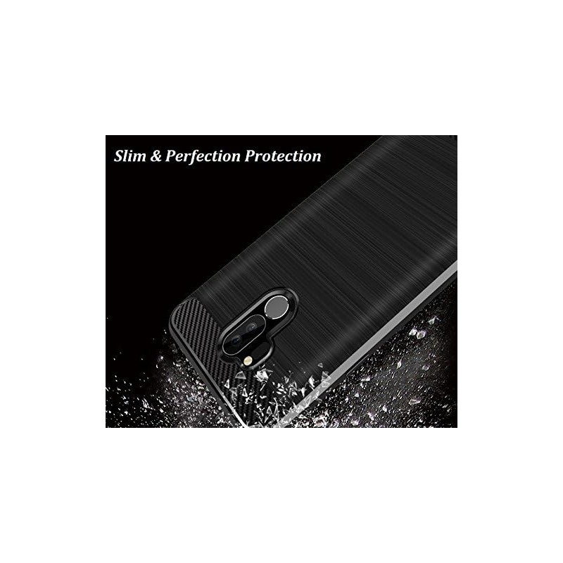 CruzerLite Case Compatible with LG G7/ LG G7 ThinQ, Carbon