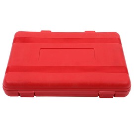 ROADFAR carryinged Plastic Rolling Garage Creeper 36" with Padded Headrest, Red