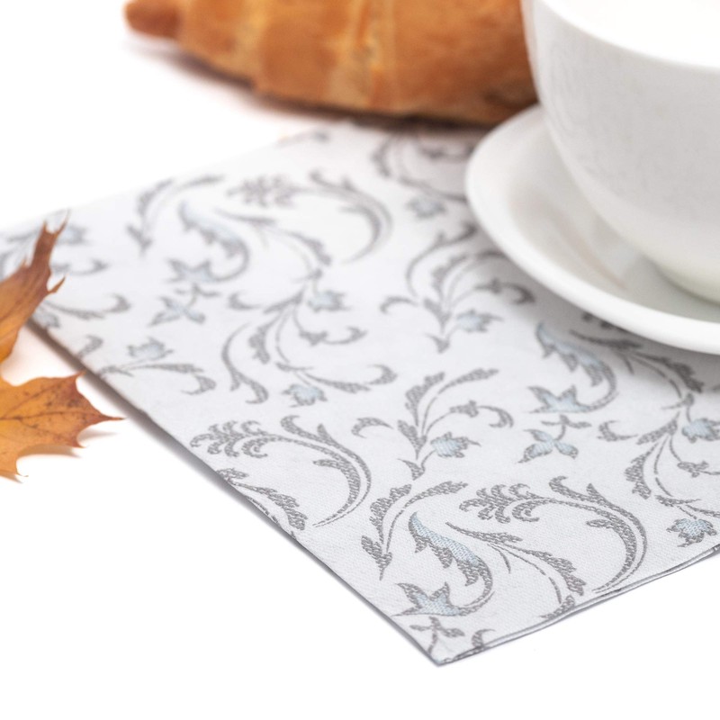 Papstar, 50 Servietten "ROYAL Collection" 1/4-Falz 40 cm x 40