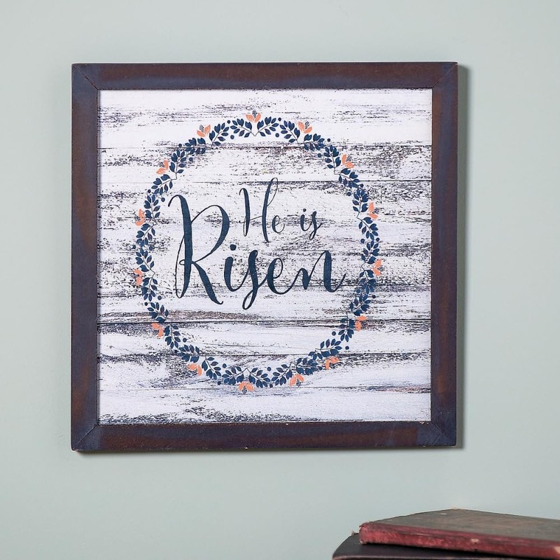 Fun Express HE IS RISEN WALL ART - Home Decor
