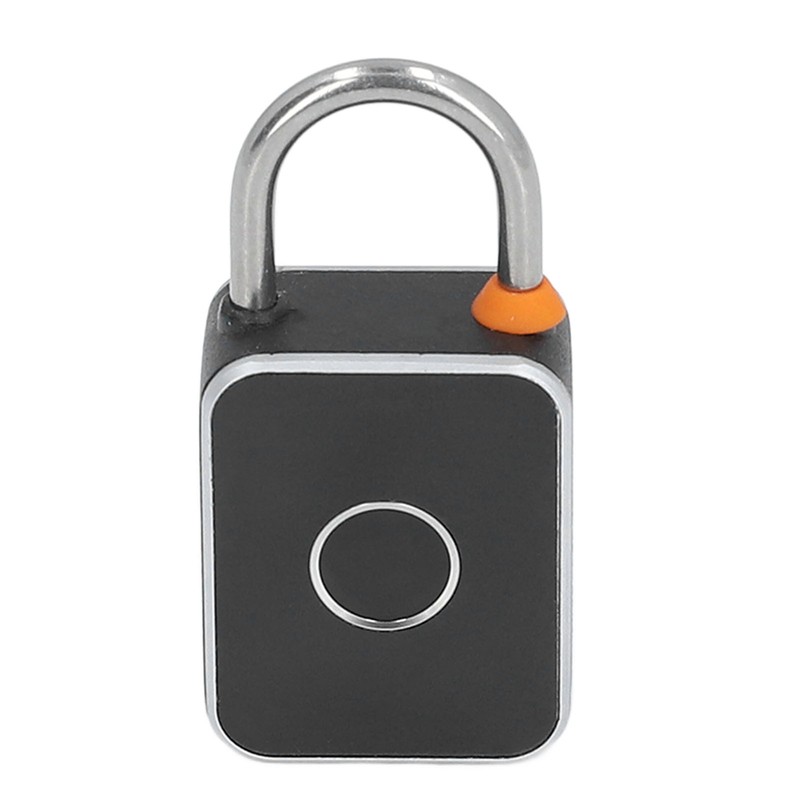 Fingerprint Padlock Waterproof Rust Resistant Rechargeable LED Indicator Smart Fingerprint