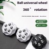 4pack/lot Small Castor Wheels Stainless Steel Caster Set for Furniture