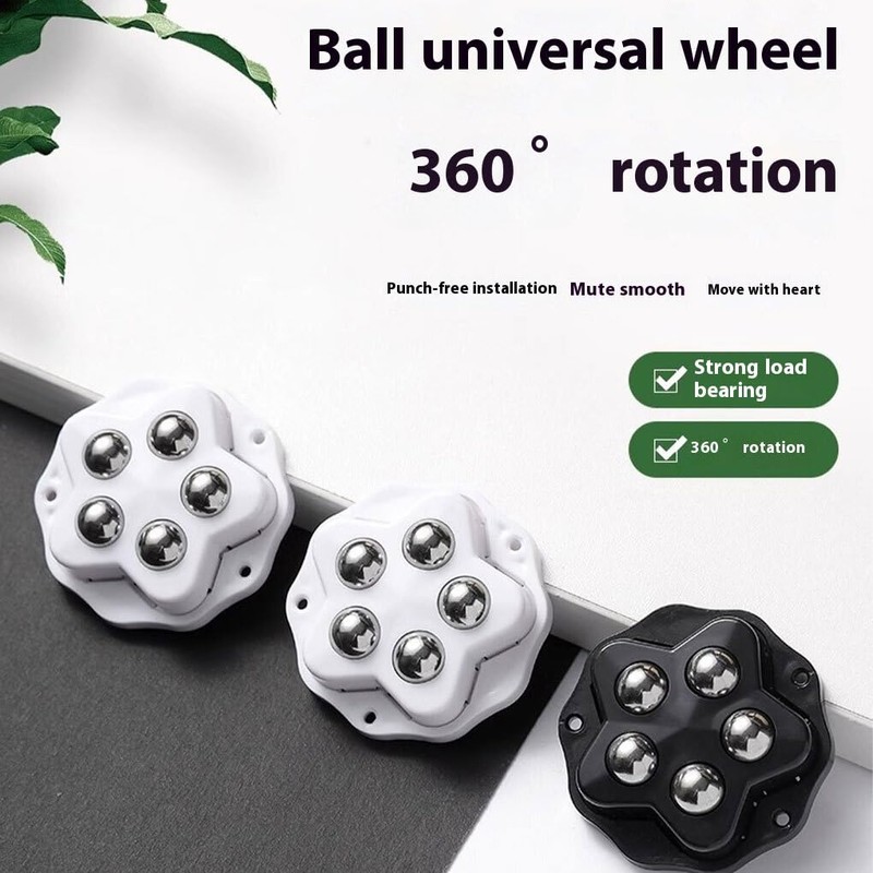4pack/lot Small Castor Wheels Stainless Steel Caster Set for Furniture