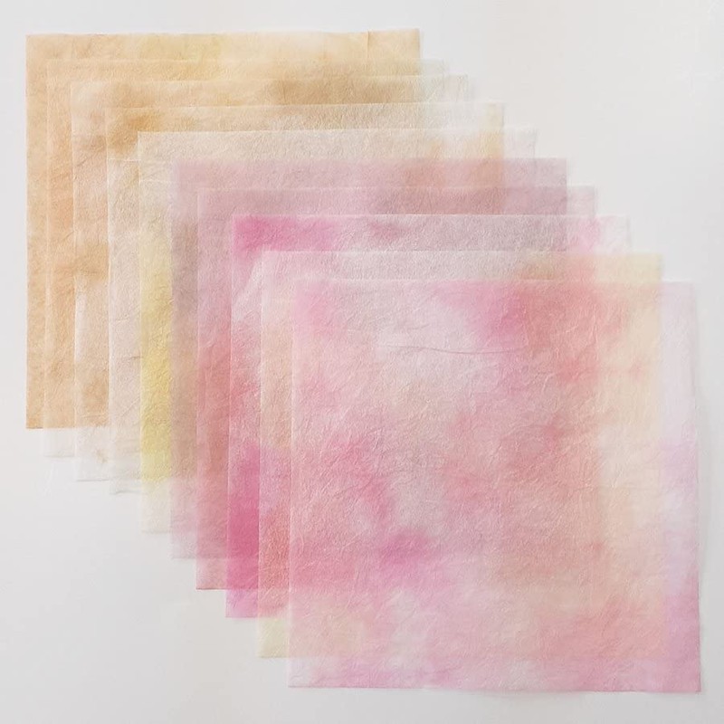 Heoryindo Japanese Paper Set, 20 Colors x 2 Sheets, 5.9