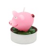 Dekohelden24 W-10016471 Lucky Pigs Tea Light Set of 6 Dimensions