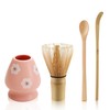 Matcha Set with Matcha Whisk, Ceramic Matcha Whisk Holder and