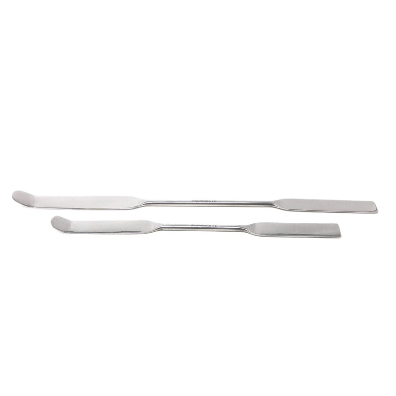 Scientific Labwares Stainless Steel Double Ended Micro Lab Spatula Sampler,