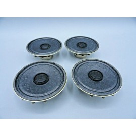 Unbranded 2" ROUND MINI SPEAKER 100 OHM .1 WATT NEW / NOS (LOT OF 4)