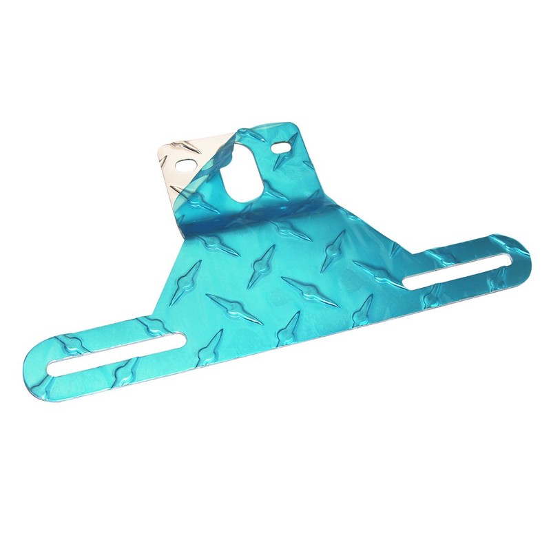 CZC AUTO Soporte de aluminio para matrícula de remolque