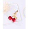 OVRUNS Cherry Bag Charm - Cute Sparkling Purse Accessory