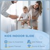 Qaba Kids Indoor Slide for Toddlers Ages 1.5-3, Small Toddler