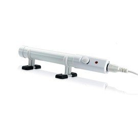 Hylite Slimline Ecoheater Tube Heater with Thermostat White 300mm 28W