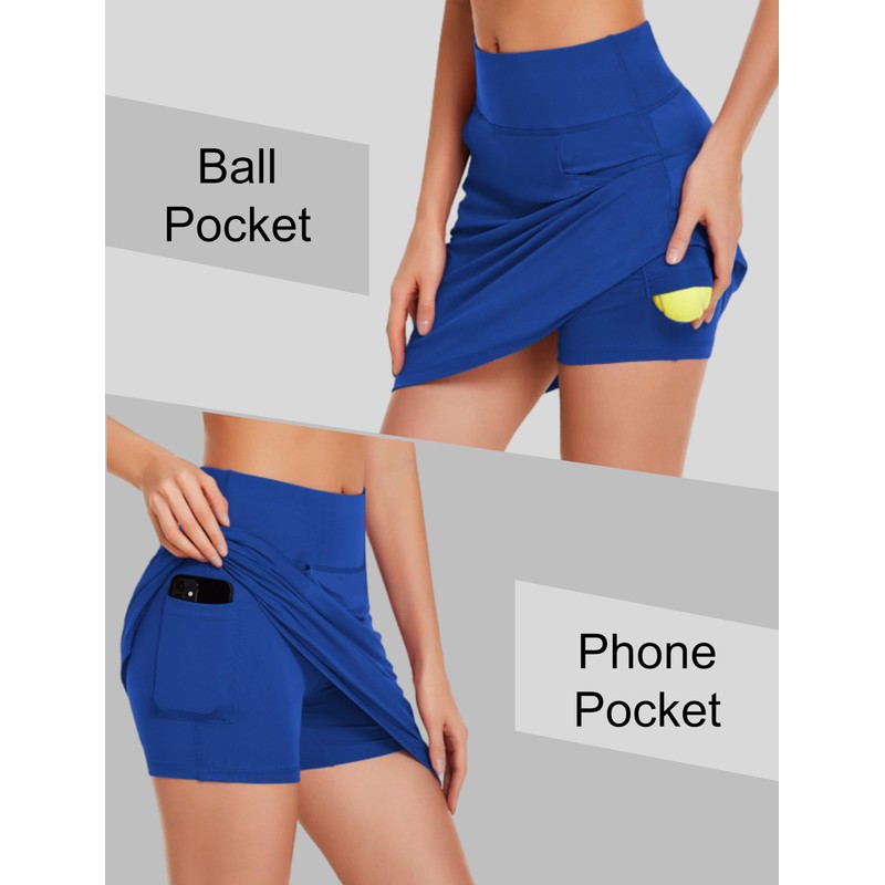 COOrun Women's Athletic Skorts Active Skirts High Waisted Workout Active