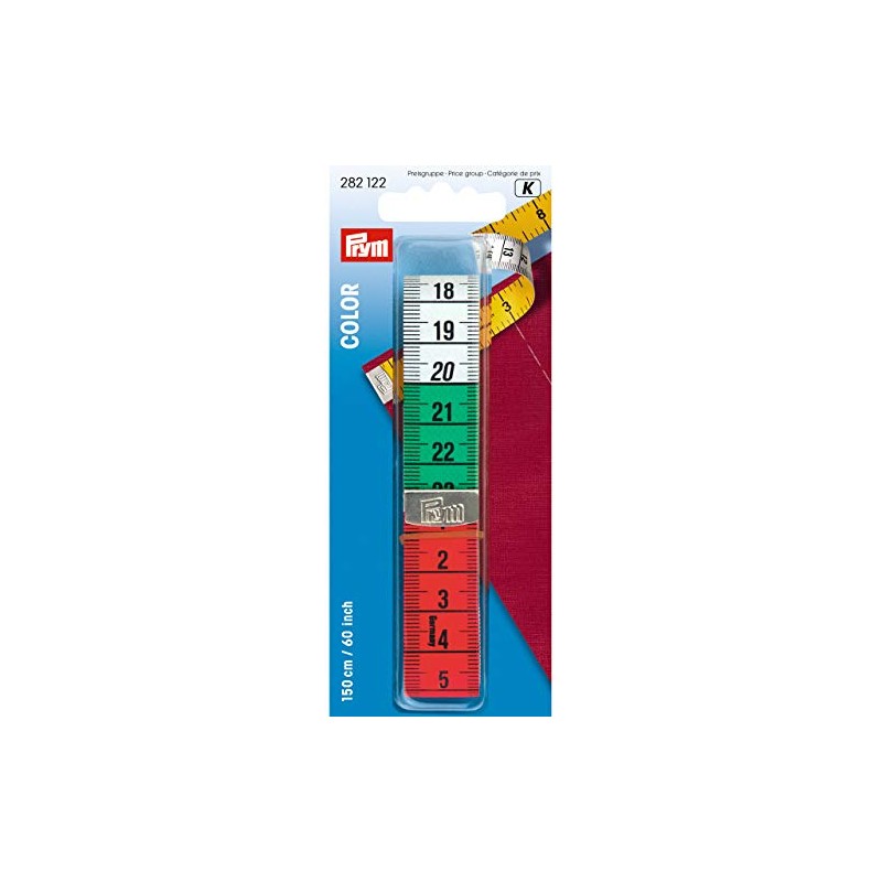 Prym Tape Measure Colour 150 cm / 60 in/60 Inch