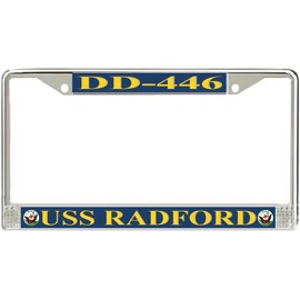MilitaryBest USS Radford DD-446 License Plate Frame