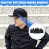 Lnngub 6 Pcs Hat Shaper Insert,Baseball Caps Inserts Shapers Felt