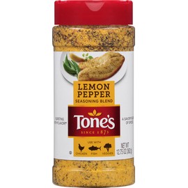 Tone's Lemon Pepper Seasoning Blend, 12.75 Ounce