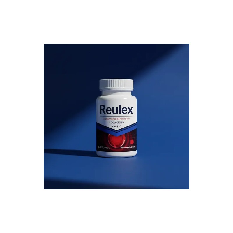 Reulex 1 Frasco 30 Cápsulas | Colageno Msm | Vitaminas