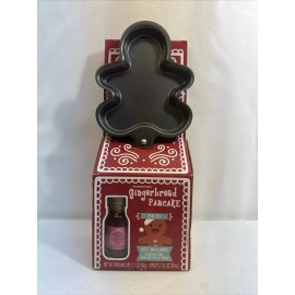 modern gourmet foods The Modern Gourmet GINGERBREAD MAN Pancake Pan Set (Pan, Mix & Syrup) NEW IN BOX