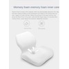 OOFAYBILL Plus Size Memory Foam Seat Cushion Lumbar Support Pillow