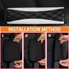 Mandark 2PCS Car Seat Belt Covers, Soft Leather Vehicle Seatbelt