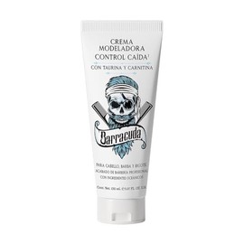 Barracuda Crema para el Cabello Moderladora Anti caida 150g, Alta Fijación, Taurina y Carnitina.
