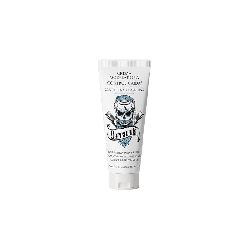 Barracuda Crema para el Cabello Moderladora Anti caida 150g, Alta