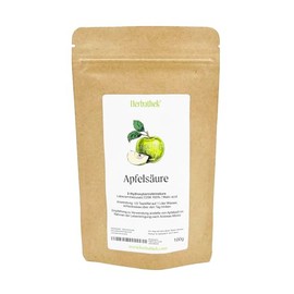 Malic Acid 100 g by Herbathek as Apple Juice Substitute | Malic Acid Made in Germany