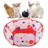 Foldable Small Pet Fence Portable Outdoor Enclosure Tent for Hamster