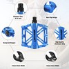 Bicycle Cycling Bike Pedals, New Aluminum Antiskid Mountain Bike Pedals