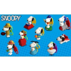 NEW IN SEALED PACKAGES McDonalds 2018 SNOOPY Complete Set of 10 - FREE PRIORITY - ON HAND