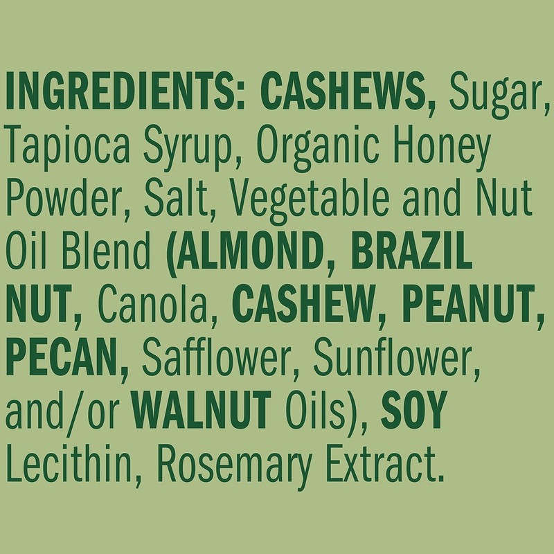 Emerald Nuts, Honey Glazed Cashews, 5 Oz, Resealable Bag (Pack
