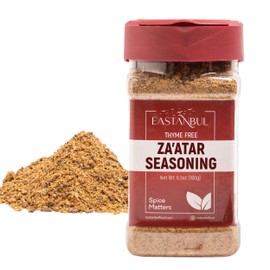 Eastanbul Zaatar Spice 6.3oz,%100 Natural Za'atar Seasoning, Fresh Farm Zaatar Seasoning from Middle Eastern Spices, Za atar for Mediterranean Seasoning Blends, AKA Zahter, Za' atar Spice
