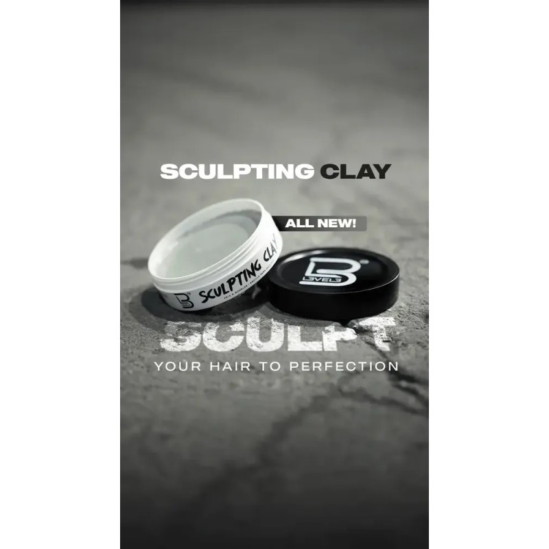 L3vel3 Sculpting Clay 150ml Pomada Acabado Mate