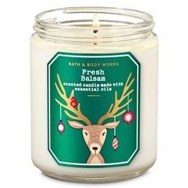 White Barn Fresh Balsam Single Wick Candle