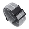 Binlun Elastic NATO Fabric Nylon Watch Strap, Waterproof Replacement Velcro