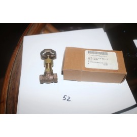 NOS Vintage Lunkenheimer brass globe valve PN 906-BS 1/4 Inch
