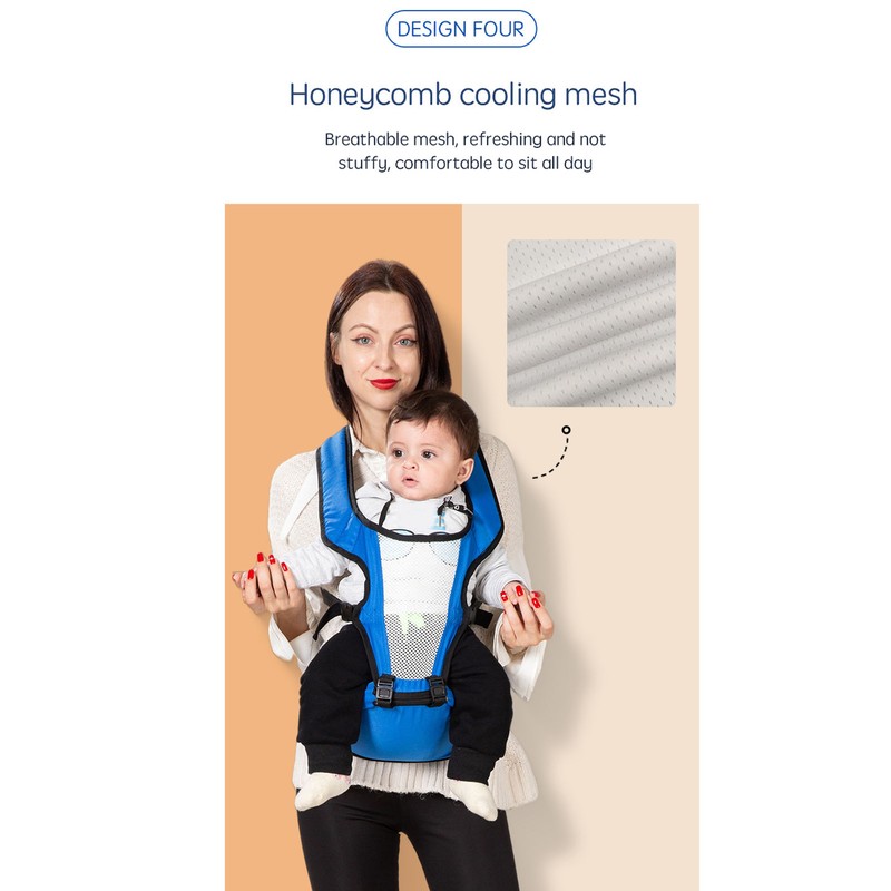 Baby Hip Seat Carrier Adjust Strap Storage Pockets Multifunction Baby