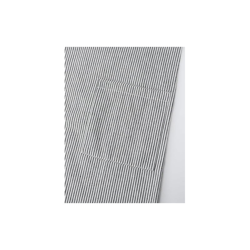 Edwin Hickory Apron, 2 Stage Adjustable Back Button, H-Shape, Both