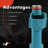 A-Premium Set of 4 Fuel Injectors Compatible with Toyota Prius