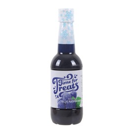 Time For Treats Flavored Syrup for Snow Cones, Homemade Sodas, Cocktails, Coffee, Baking and More - 16.9 Fluid Ounce Bottle (Blue Raspberry)