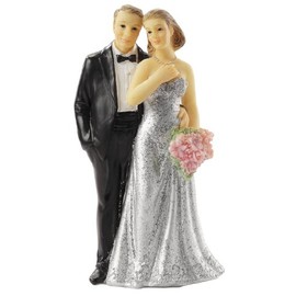 Silberhochzeitspaar II ca. 10cm