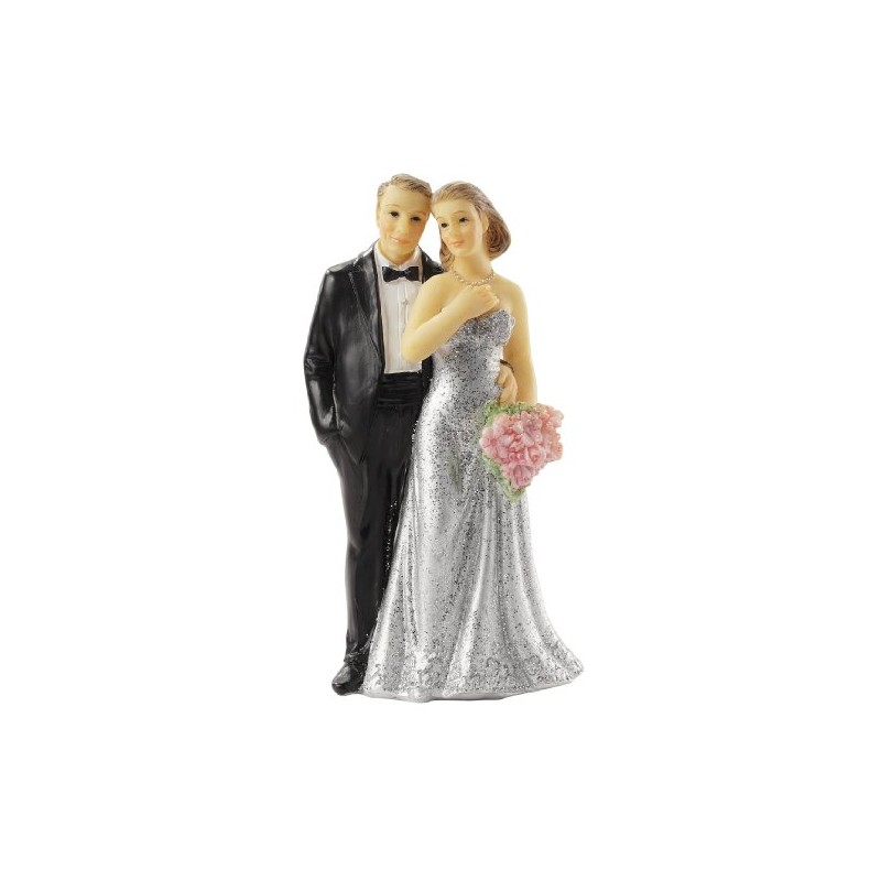 Silberhochzeitspaar II ca. 10cm