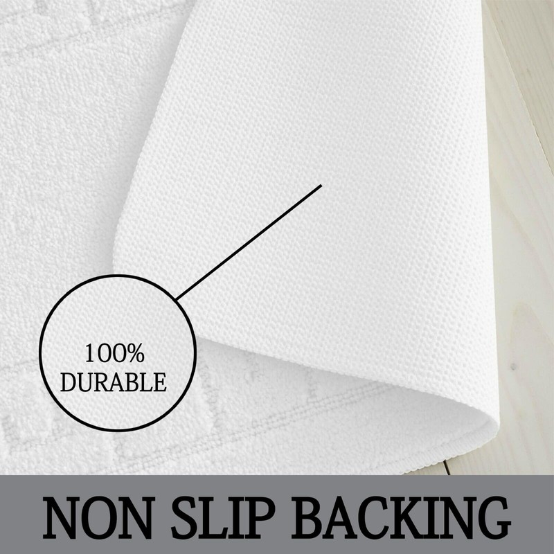 Lions Bath Mat Sets 2 Piece - Jacquard Greek Key