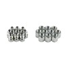 Neeseelily 10PCS JIC-04 Cap and Plug Set 1/4" 0304-C-04 2408-04