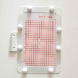 HONEYSEW Large Metal Magnetic Hoop for Husqvarna Viking Designer Embroidery Sewing Machine 240x150mm